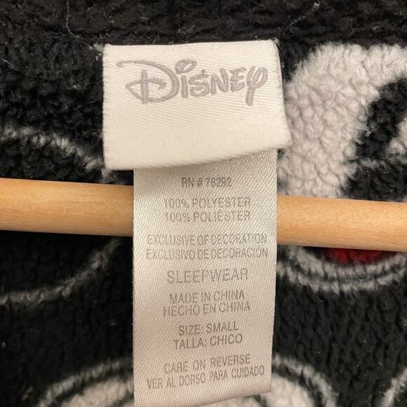 Disney Mickey Mouse Onesie Footie Pajamas Small - Picture 4 of 5